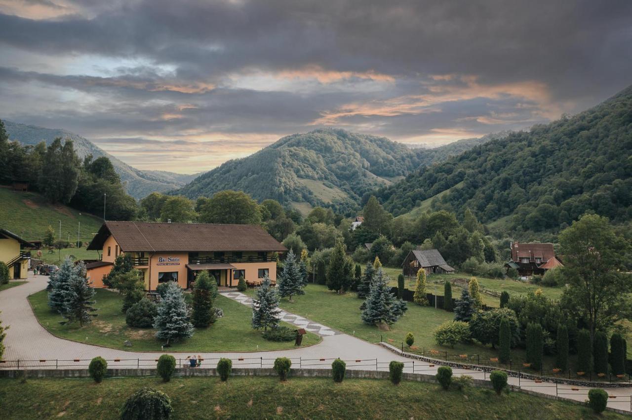 Pensiunea Rau Sadului Bagian luar foto